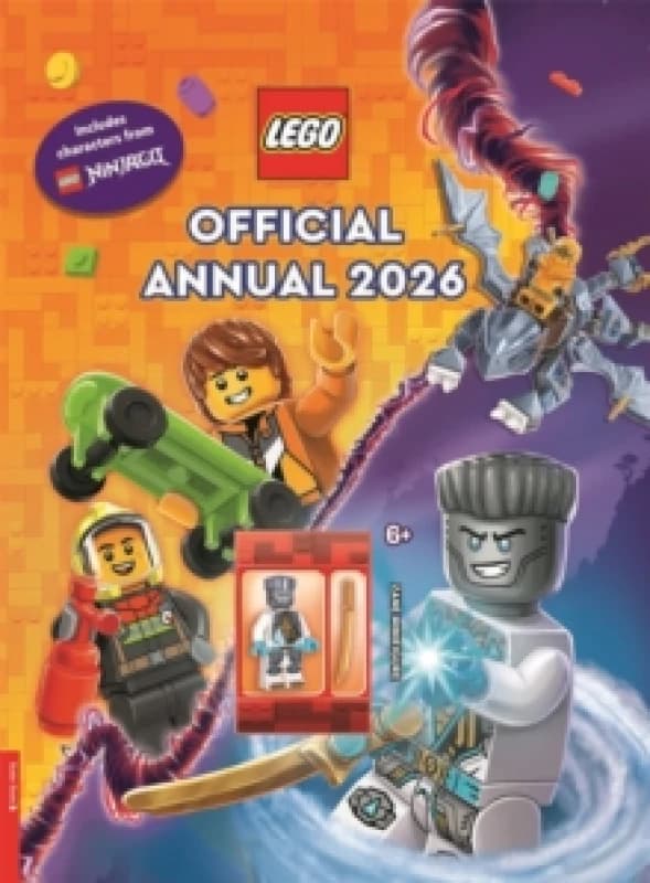 LEGO Books. Official Annual 2026 (with Zane LEGO NINJAGO minifigure) Hardback
