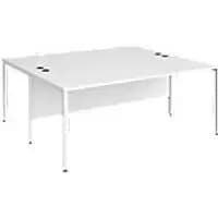 Dams International Desk MB1816BWHWH 1,800 x 1,600 x 725 mm