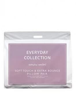 Everyday Collection Soft Touch And Extra Bounce Pillows (Pair)