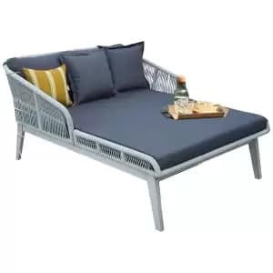 Norfolk Leisure Dara Day Bed Grey Rope/Greywash