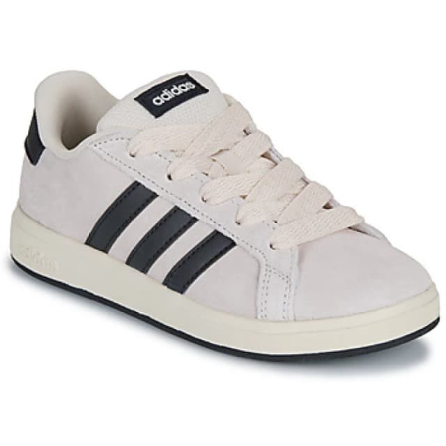 Adidas SPORTSWEAR Kids Grand Court 00s Trainers ecru/black Baby 36 (3.5);37.3 (4);38 (5);39.3 (5.5 to 6);40 (6.5)