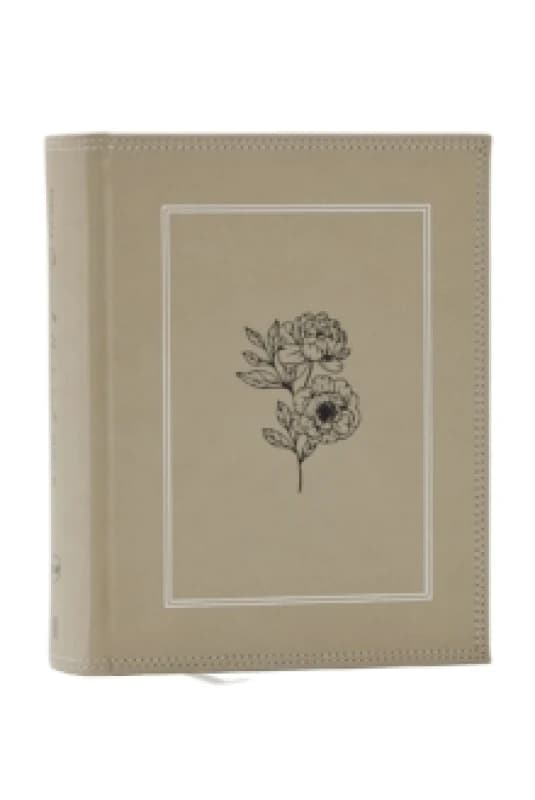 NKJV, Journal the Word Bible, Large Print: Reflect, Journal or Create Art Next to Your Favorite Verses (Stone Leathersoft over board, Red Letter) Hard