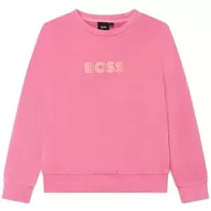 Boss Small Logo Sweatshirt - Pink