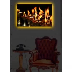 4570DACT-24 Multicolor Decorative LED Lighted Canvas Painting