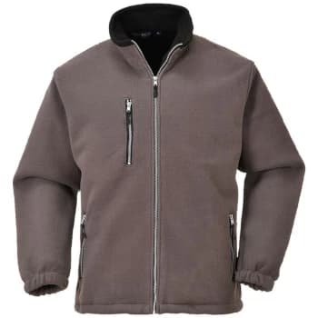 F401GRRL - sz L City Fleece - Grey - Portwest