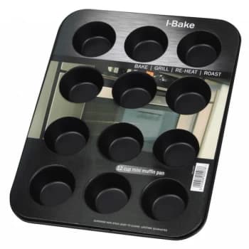 I-Bake Mini Mufin Pan 12 Cup