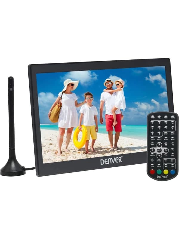 Denver 10" Wide Super VGA Digital Portable TV Black unisex