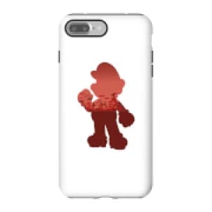 Nintendo Super Mario Mario Silhouette Phone Case - iPhone 7 Plus - Tough Case - Gloss