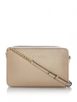 Michael Kors Jetset travel crossbody bag Gold