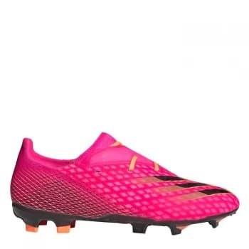 adidas X Ghosted.2 Football Boots Firm Ground - ShockPink/Orang