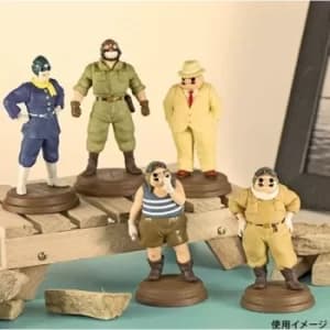 Porco Rosso Mini Figures Characters 5cm Display (6)