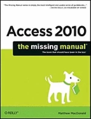 access 2010 the missing manual