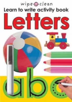 Wipeclean Letters Hardback