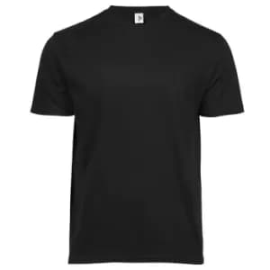 Tee Jays Mens Power T-Shirt (3XL) (Black)