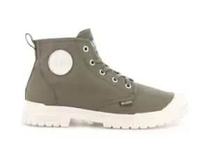 Palladium Boots Unisex PAMPA SP20 HI CANVAS DUSKY GREEN / MARSHMALLOW