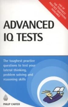 Advanced Iq Tests by Philip Carter Book