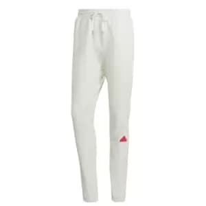 adidas Fleece Jogging Pants Mens - White