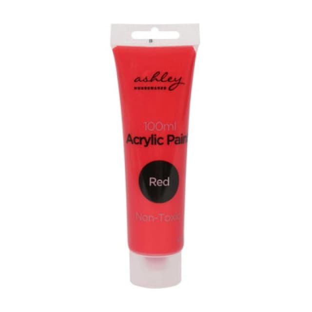 Ashley Acrylic Paint - 100ml - Red