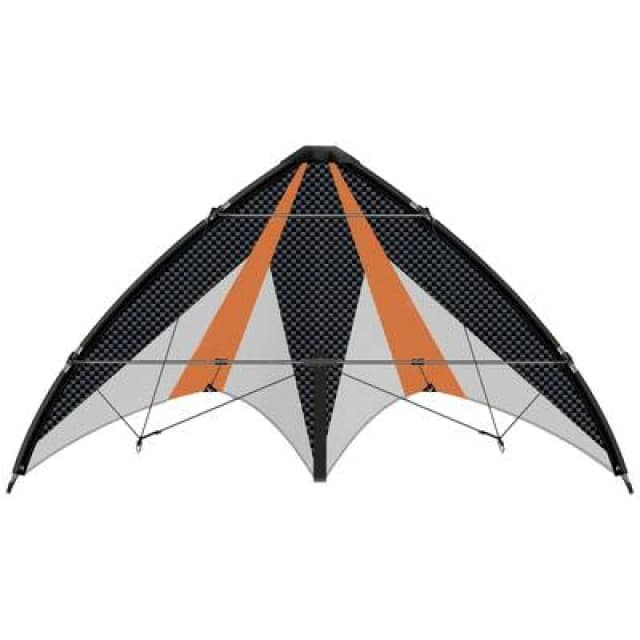 Guenther Flugspiele Guenther Flugspiele Dual line Stunt kite Synergy 125 GX Wingspan (details) 1250 mm Wind speed range 4 - 6 bft 1028