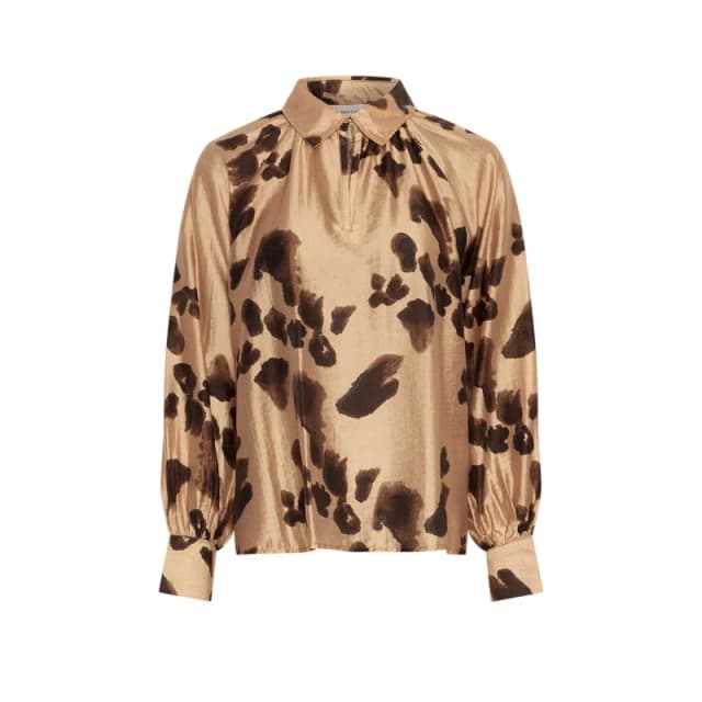 moss copenhagen Womens blouse Moss Copenhagen Nilla Romina Marron Female S