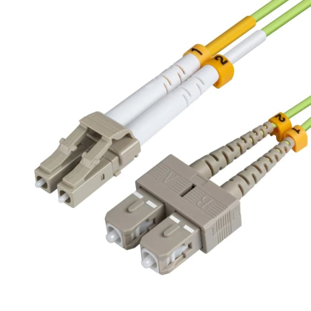 Microconnect FIB561005 InfiniBand/fibre optic cable 5m LC SC Green