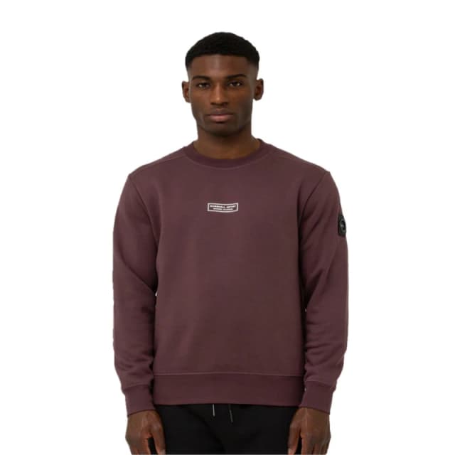 Marshall Artist Mens Siren Crew Sweatshirt Purple male X Small