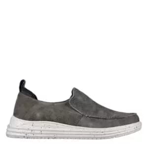 Skechers Proven Renco Mens Slip on Trainers - Grey
