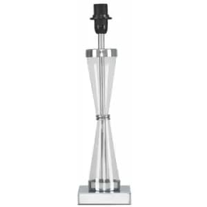 Minisun - Chrome Hourglass Table Lamp Base