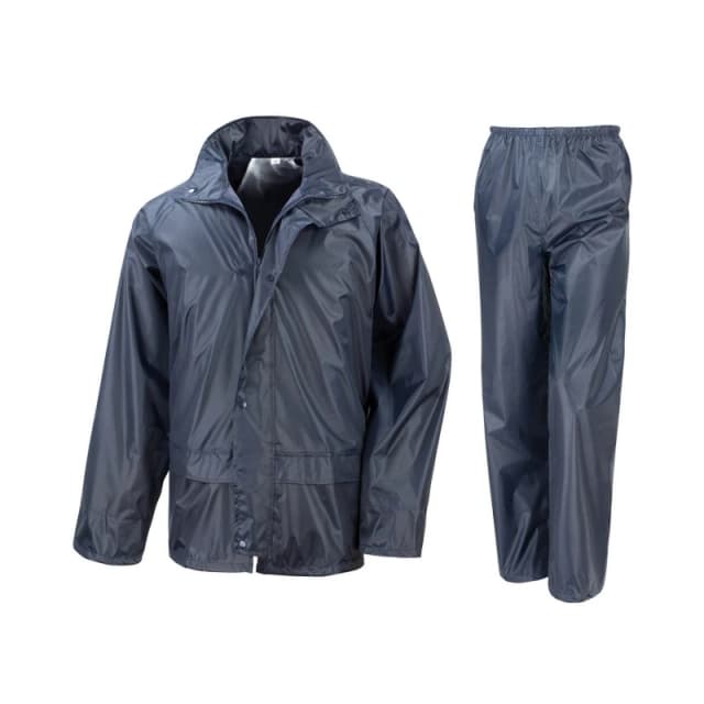 Result Core Mens Rain Suit in Navy Size: Medium Navy Male M