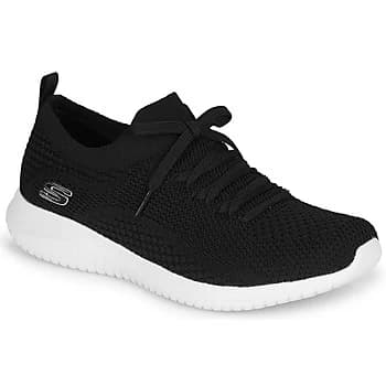 Skechers ULTRA FLEX womens Trainers in Black,4