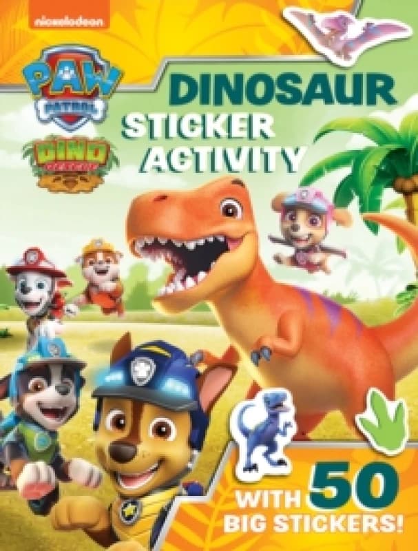 Paw Patrol Paw Patrol Dinosaur Sticker Activity Book Multi unisex