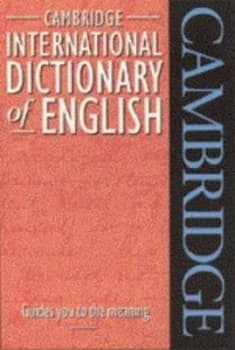 Cambridge International Dictionary of English by Paul Procter Paperback