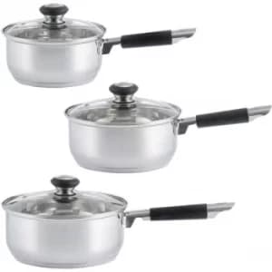 Viners Everyday Sauce Pan Set 3 Piece