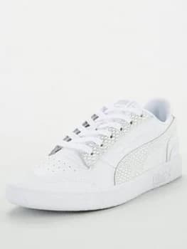 Puma Ralph Sampson Lo Snake - White, Size 3, Women