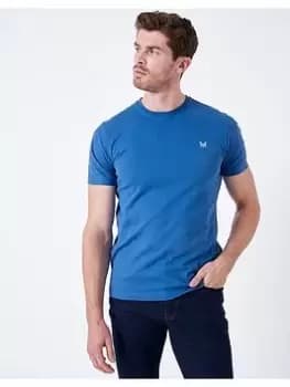 Crew Clothing Crew Clothing Crew Classic T-Shirt, Blue, Size L, Men