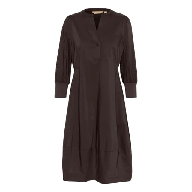 culture 3/4 sleeve dress For Her CULTURE Antoinett Marron Female S