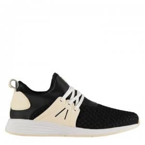 Delray Wavey Lux Trainers - Black/Light Tan