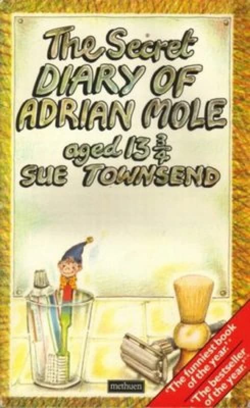 The Secret Diary of Adrian Mole Aged 13 3/4 by Sue Townsend Paperback