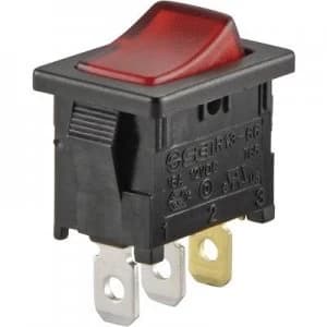 SCI Toggle switch R13 66B 02 250VAC 150KR 250 V AC 6 A 1 x OffOn latch