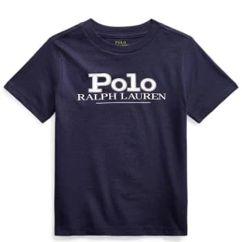 Polo Ralph Lauren Graphic Logo T Shirt - Cruise Navy