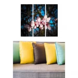 MDF1229140 Multicolor Decorative MDF Painting (3 Pieces)