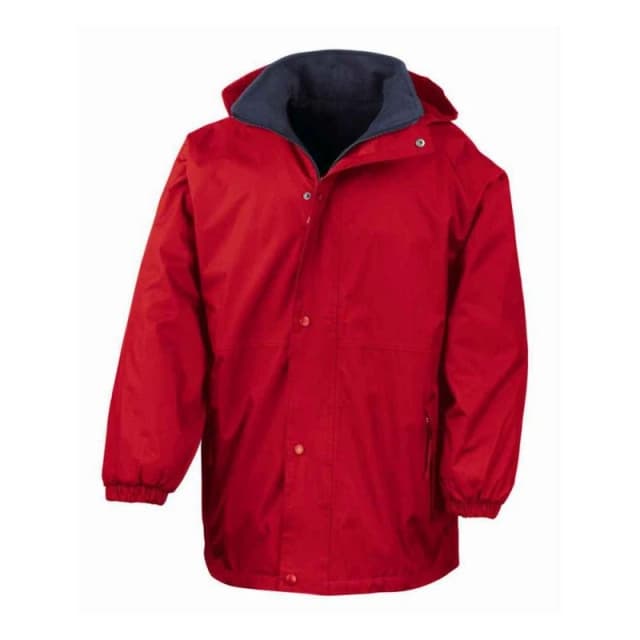 Result Result Men StormDri 4000 Reversible Waterproof Jacket in Red Size: Small Red S Male 5063470694044