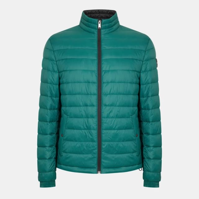 Boss Mens Chorus Insulated Medium Puffer Jacket Dark Green male S