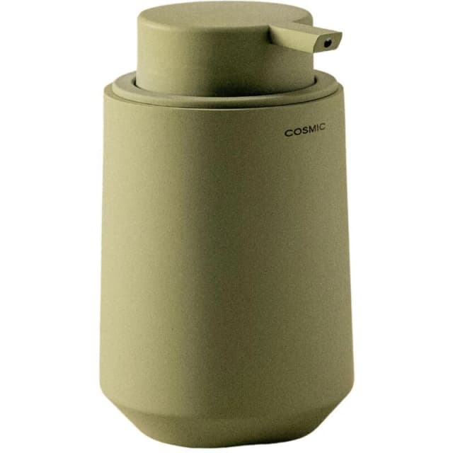 COSMIC Cosmic - Saona Soap Dispenser 350ml Resin Countertop Pump in Olive Green Finish WJC219A0004418