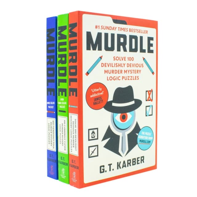 Murdle Puzzle Series 3 Book Collection By G. T. Karber Profile Books UK Ltd Books