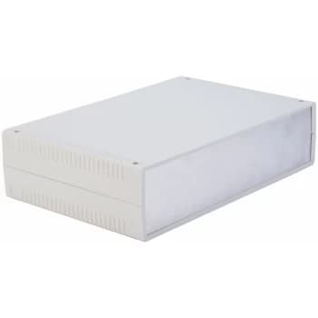 524337 Instrument Case ABS 300x200x75mm Aluminium End Panel - R-tech