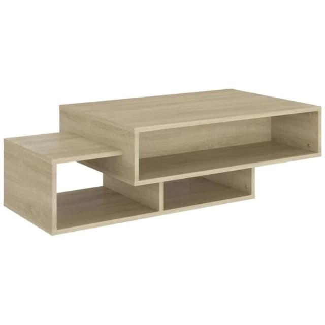 VIDAXL Coffee Table Sonoma Oak 105x55x32cm Engineered Wood Vidaxl 8720286610633