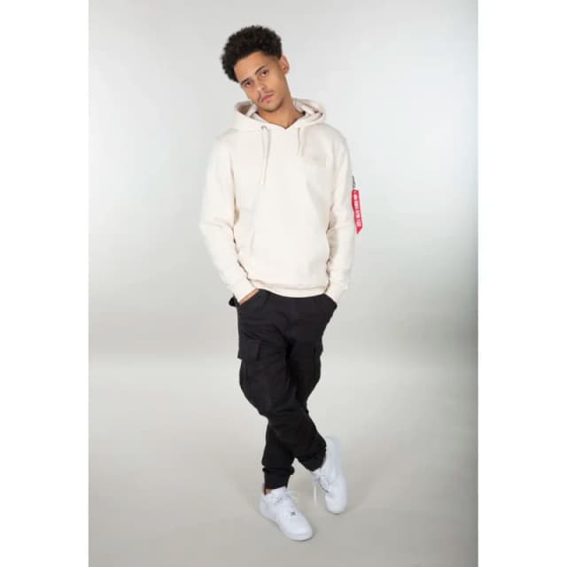 alpha industries Sweat hooded Alpha Industries Back Print Blanc Male M