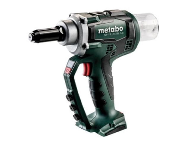 Metabo 619002840 NP 18 LTX BL 5.0 Brushless Rivet Gun + metaBOX 18... 619002840