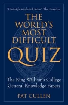 The Worlds Most Difficult Quiz by Pat Cullen Paperback